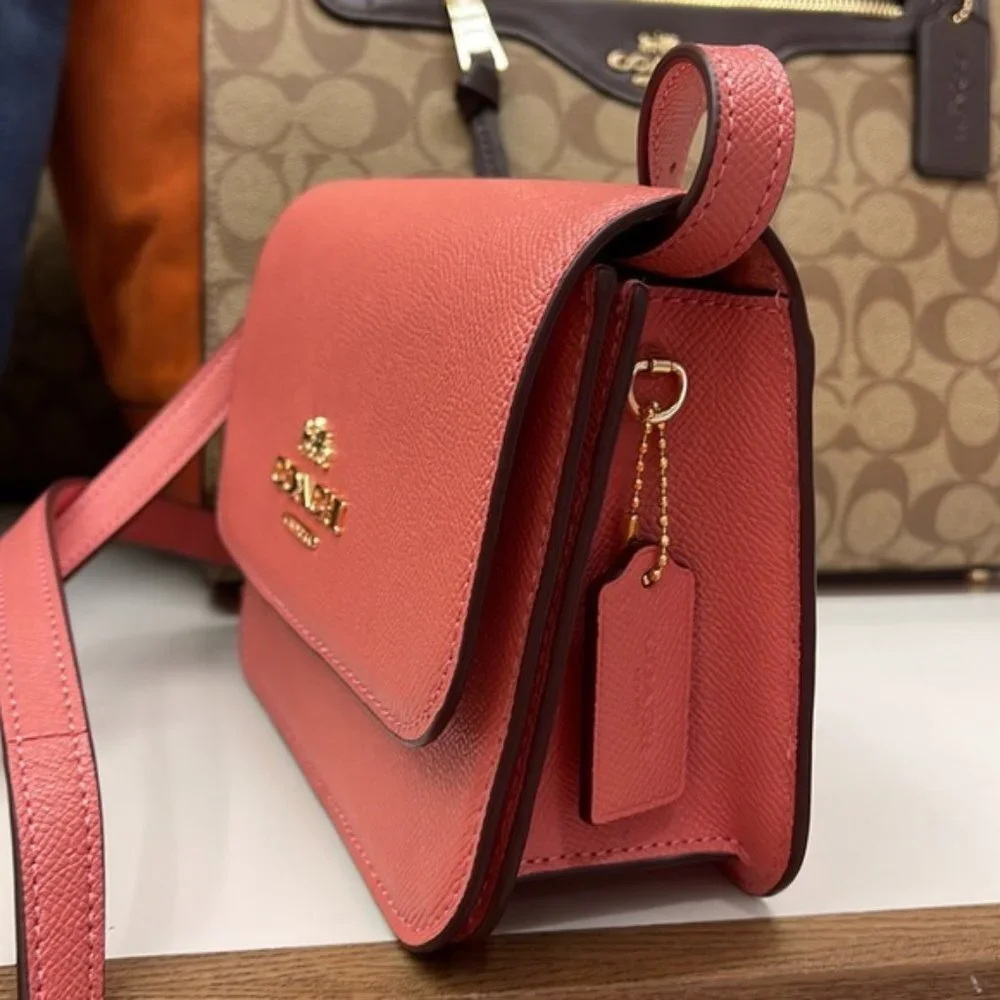 Coach Mini Brynn Crossbody Gold / Taffy